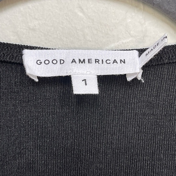 Good American SHIMMER WRAP DRESS size 1 small - Picture 5 of 11